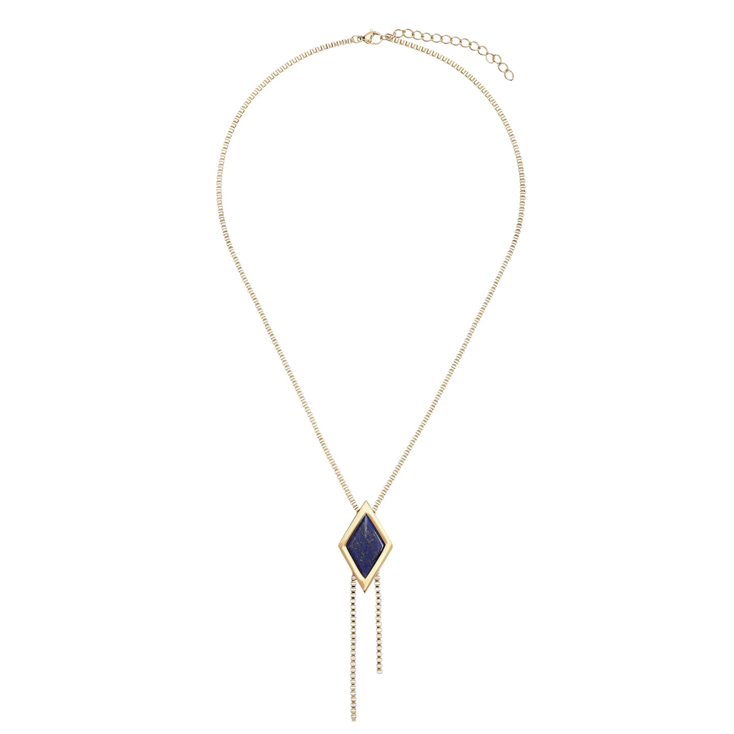 Nightsky Lapis Lazuli Gold Necklace