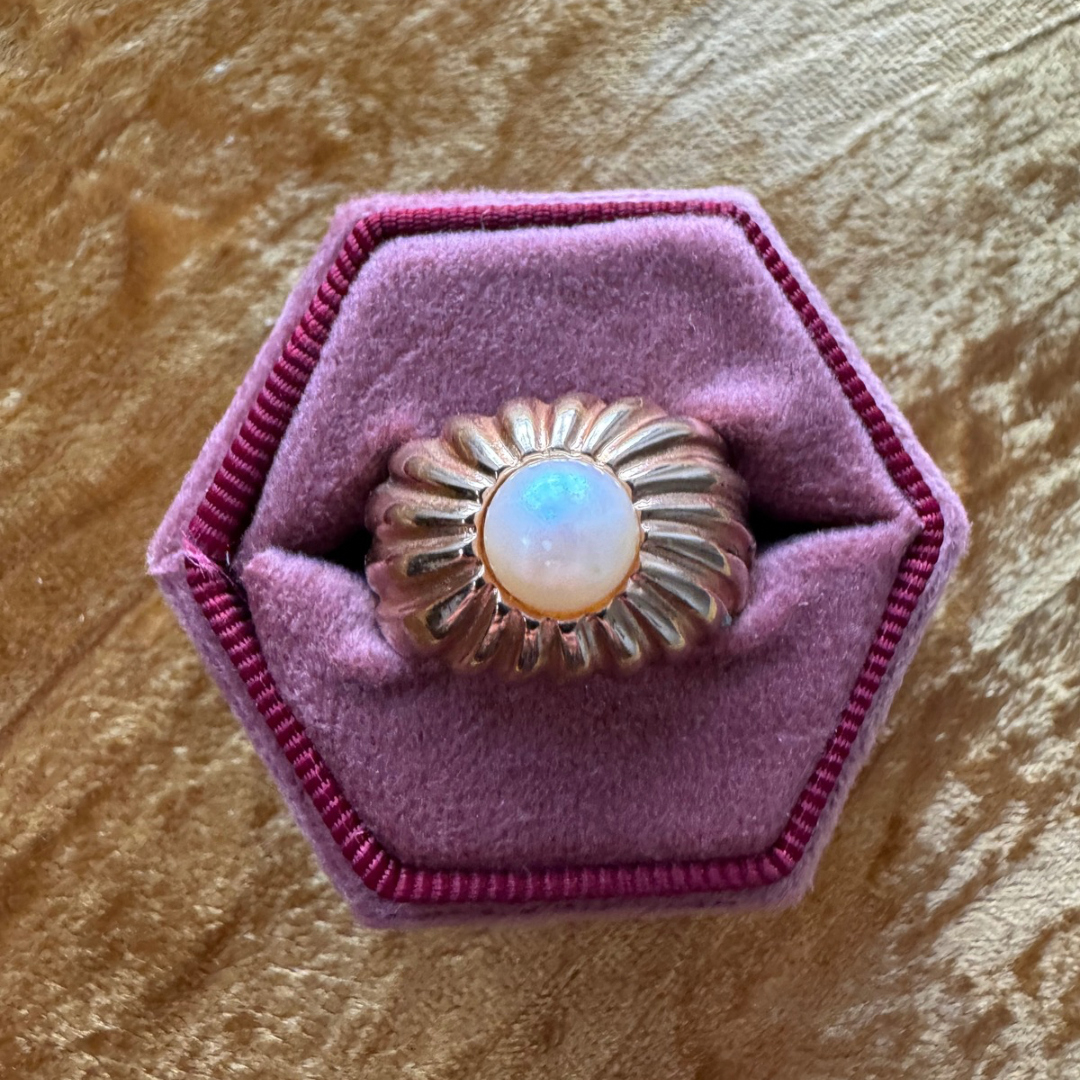 Vintage Sunburst Ring