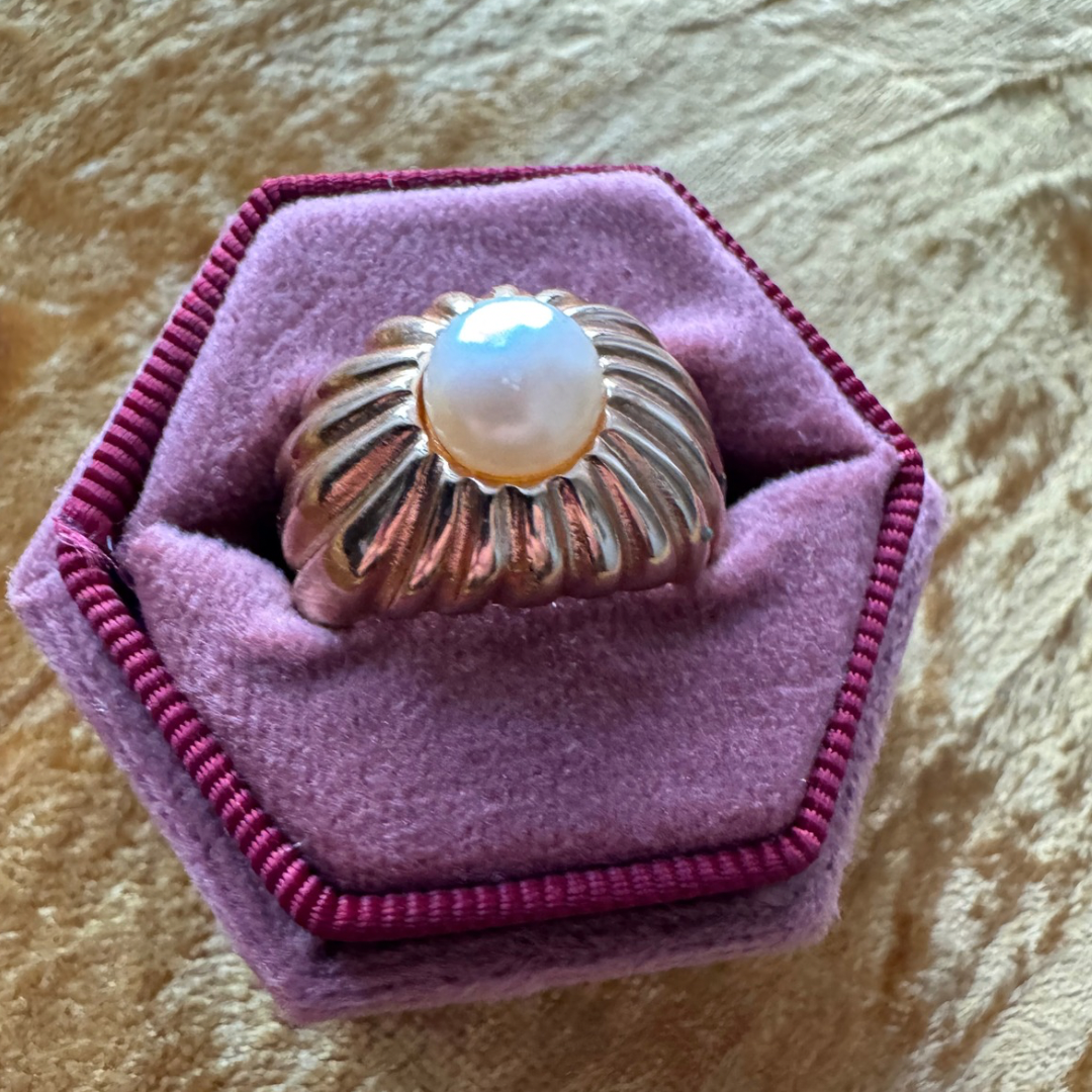 Vintage Sunburst Ring