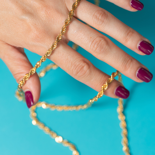 Vintage Rope Necklace